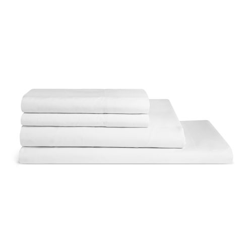 Fairview T200 Blend Plain Weave, King Deep Pocket Fitted Sheet, 78x80x12, White